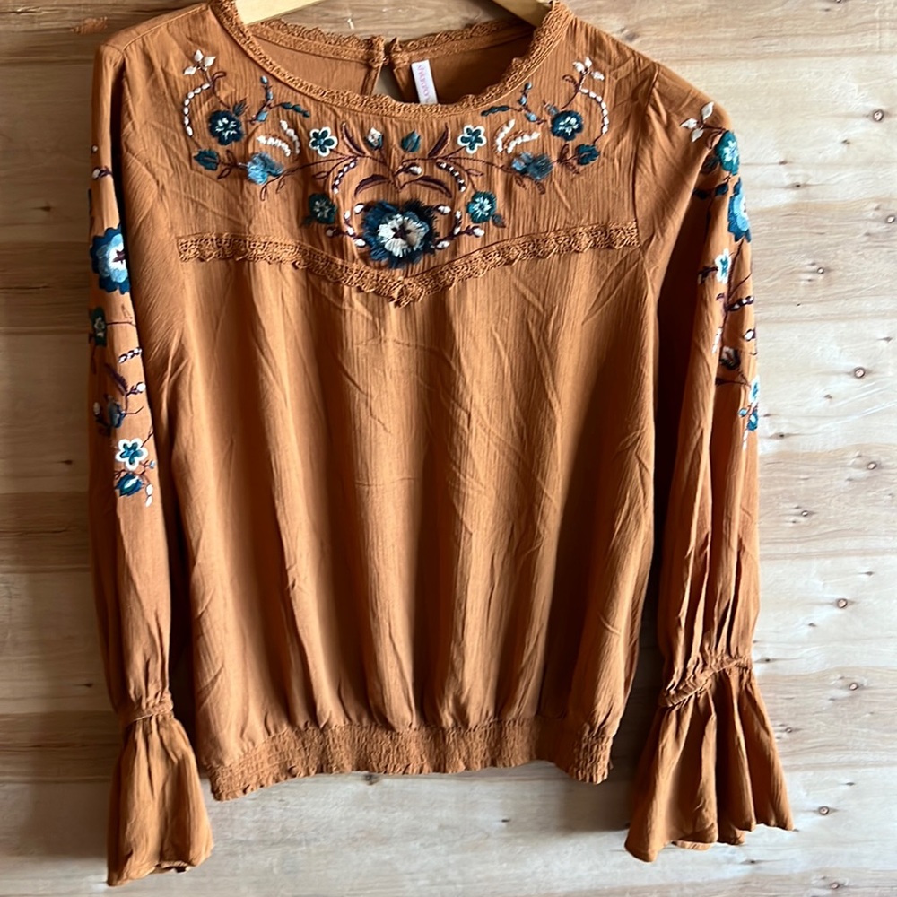 Embroidered blouse
